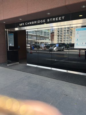 The entrance to MGH, Beacon Hill, primary care physicians