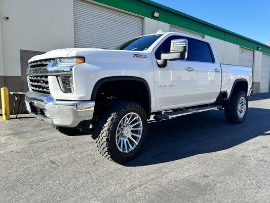 Chevy Silverado with a JL audio sound system