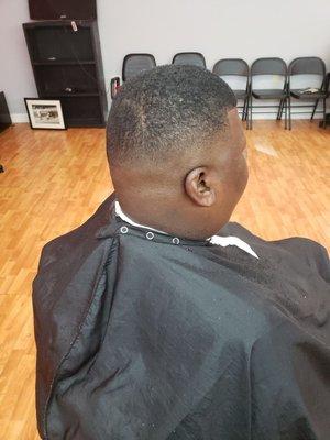 Medium bald fade