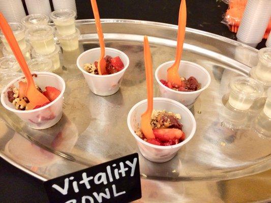 Vitality Bowl samples