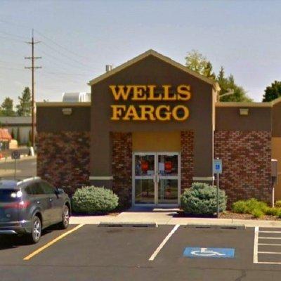 Wells Fargo Bank and ATM N Monroe St near Spokane dentist Max H. Molgard Jr, DDS, FACP