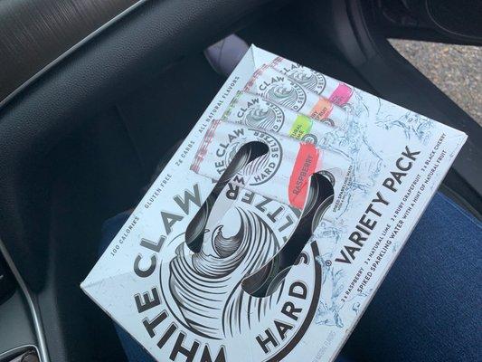 White claw variety pack $15.99