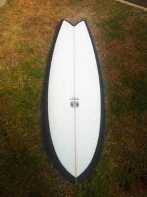 Custom Zen Fish, shaped for a big guy. Super wave robber!!!