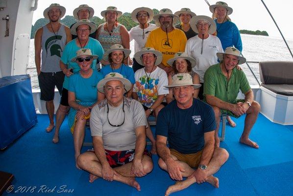 Happy divers in Raja Ampat Indonesia!