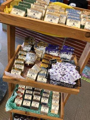 ZUM bar soap, hand soap, bath salts.... FREE Samples!