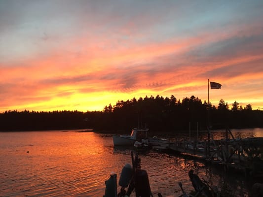 Perfect Harpswell Sunset