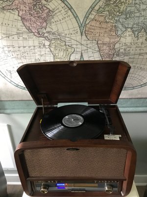 Record player to play residents' favorite music!