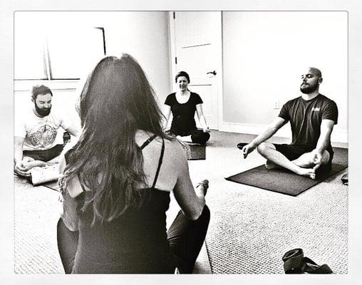 Private and small group (6max) yoga classes help you MoveWell LiveWell!