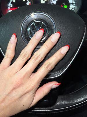 Acrylic Red French