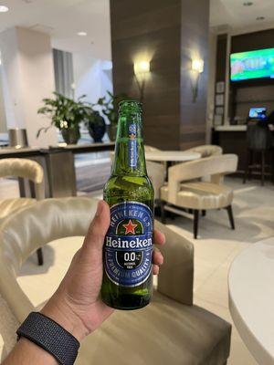 My first non-alcoholic Heineken