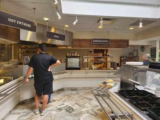 State House Cafeteria open to the public.