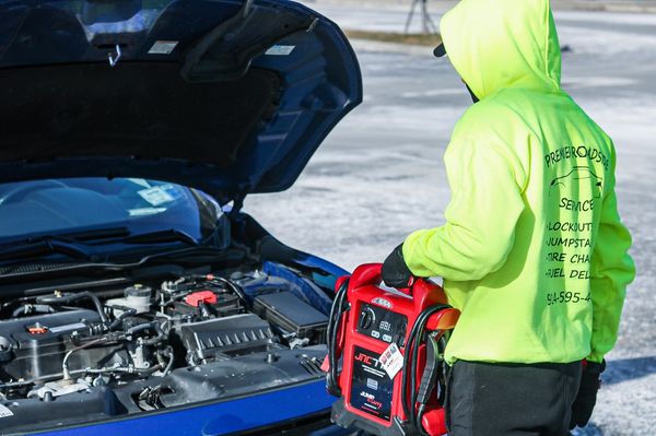 Battery died? Call us for a jump start. And all your roadside assistance needs.