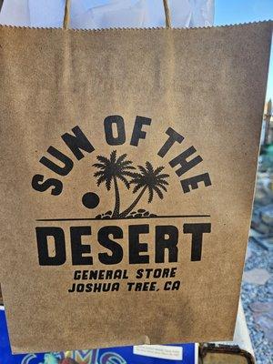 Sun of the Desert shopping bag