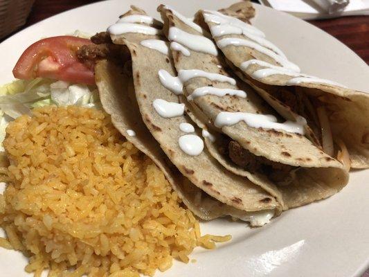 Quesadillas al pastor