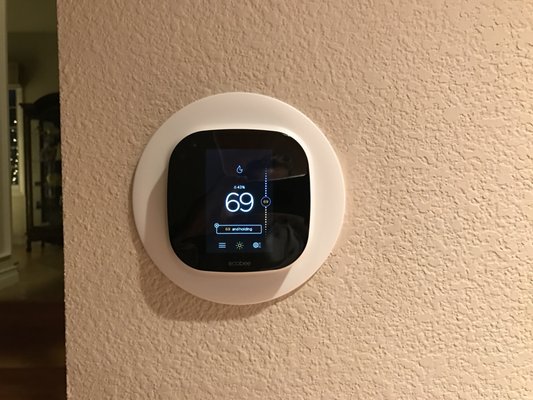 Ecobee thermostats installed & configured.