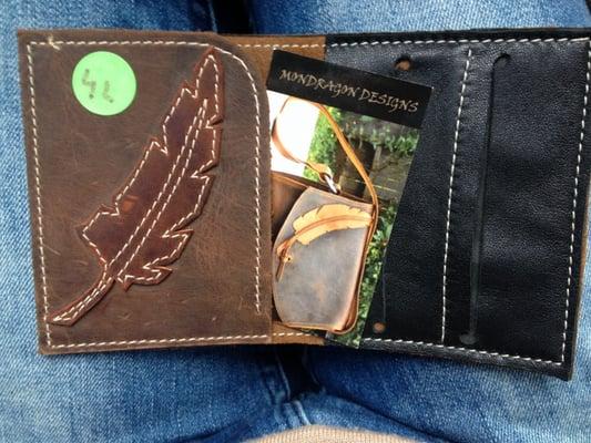 Handmade wallets by Mondragon Designs