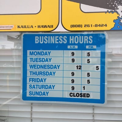 Store hours