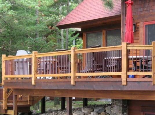 Deck railing