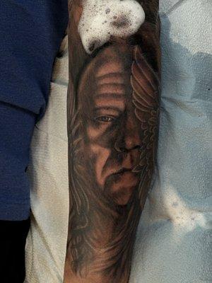 Examples of tattoo art