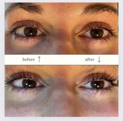 Wow! Beautiful Lash Lift!