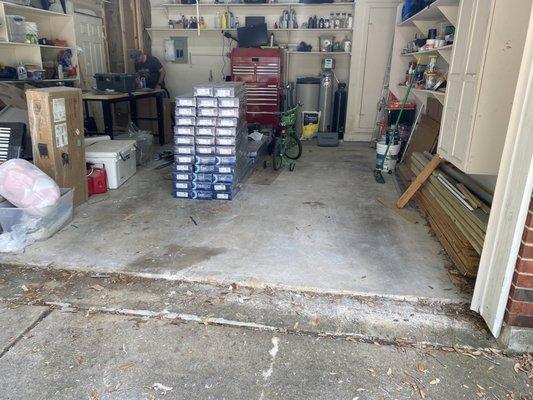 Cleaning Garage and trash removal