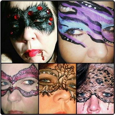 Face painting isn't just for kids... it's fun to explore a new look!