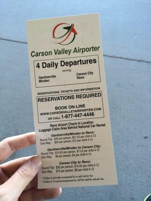 Carson Valley Airporter