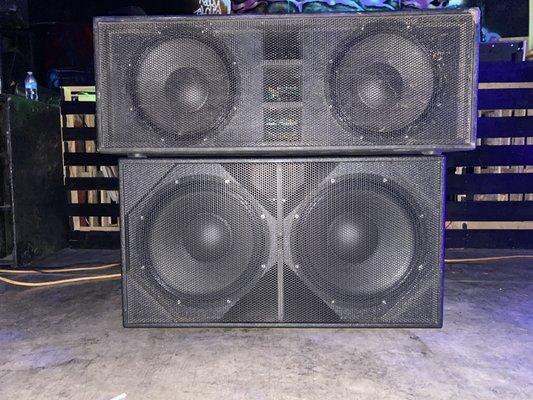 Subwoofer rental