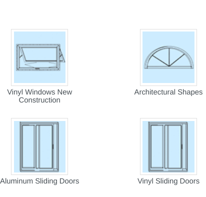 We sell and install all types of windows and doors