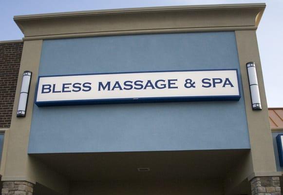 Bless Massage & Spa at Rosemont Plaza.