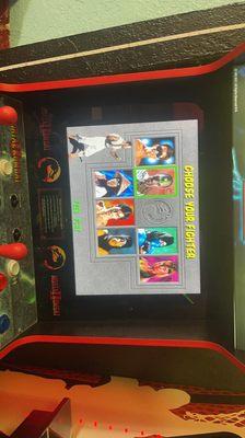 Mortal Kombat Arcade 1Up Machine