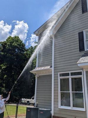 House wash Holly Springs