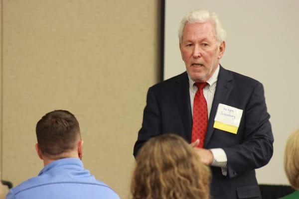 Speaking at a workshop