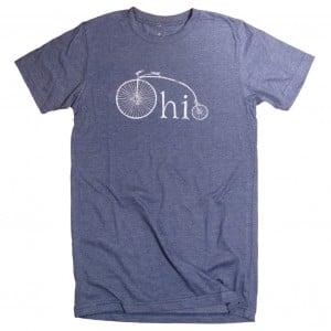 Ohio old timey bicycle tee