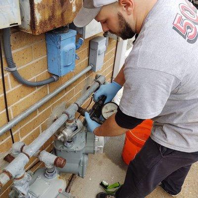 Gas inspections gas line installs