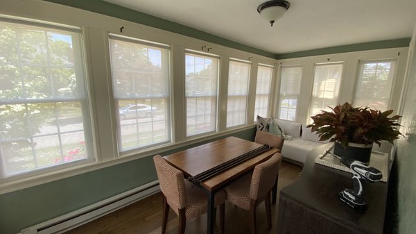 Solar screen shades in Needham