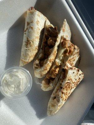 Kids Chicken Quesadilla