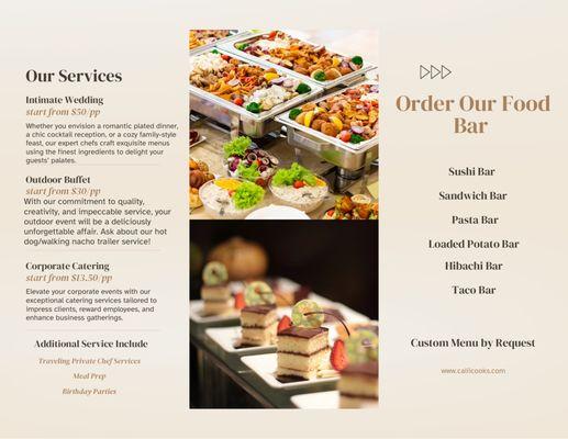 Catering Brochure