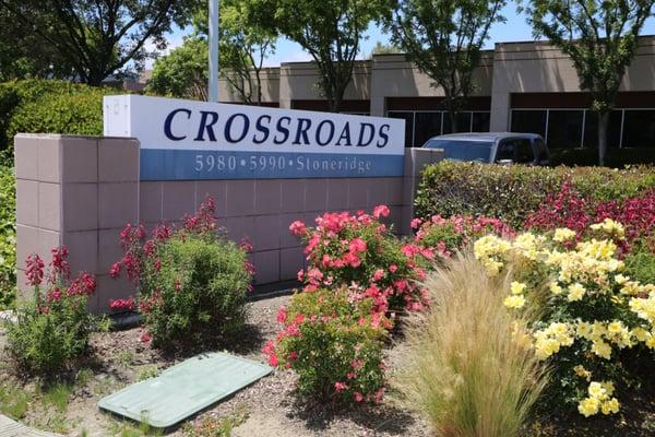 Our office park is called Crossroads.