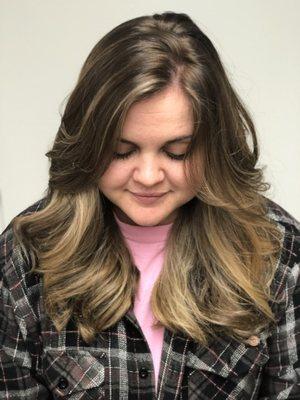 Natural ombré/Foilyage by Gracelyn