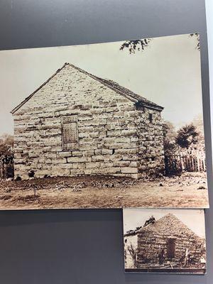 Photo of original jail cell.