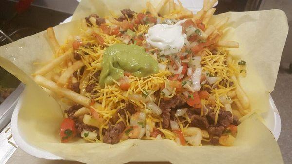 Carne asada fries