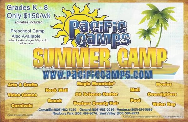 Summer Camp Flyer