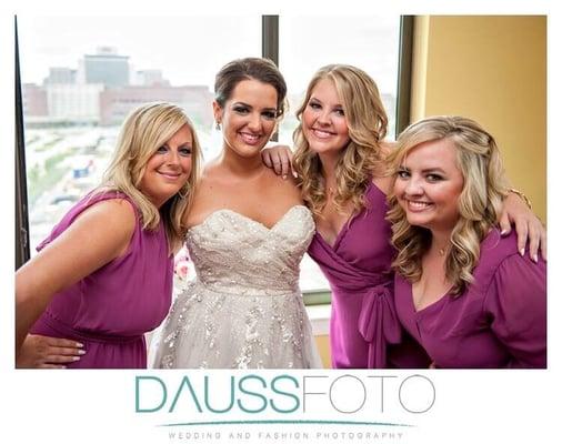 Several bridal looks done by me!