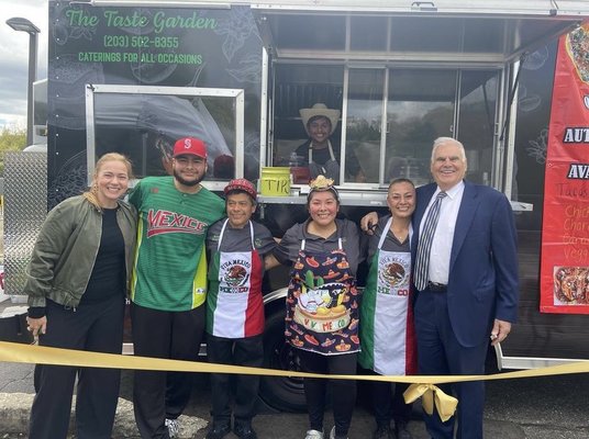 La Mesa owner (Gio) Helping with the grand opening of The Taste Garden Cafe's Food Truck (2023)