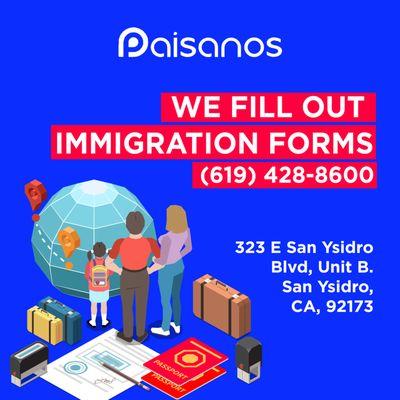 We take care of Family Petitions ‍‍‍, Green Card Renewal , Citizenship , Sentri/Global Entry , and much more!!