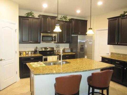 Luxury Home - New Tampa  -
  Eat in Kitchen with Granite Countertops