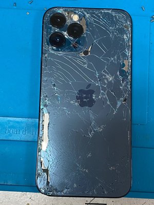 My iPhone 12 my car ran over