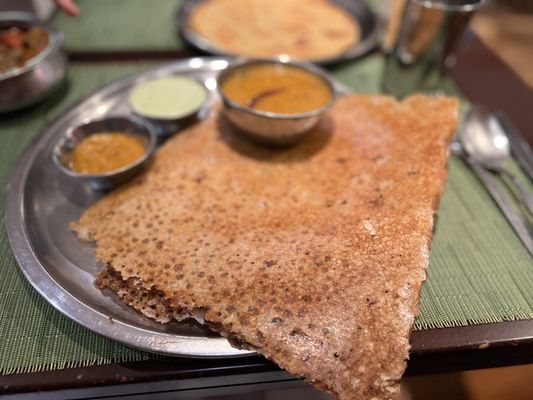 48. Onion Rava Dosa - a bit too crispy but loved it.