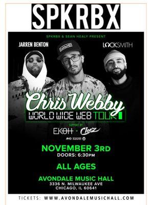 Chris Webby et al World Wide Web Tour (11.3.2019)